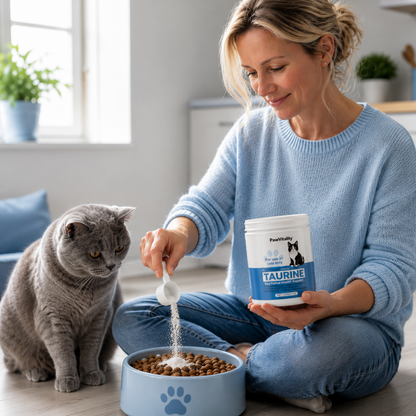 Add this to your cat’s food daily to help reduce vomiting and support a calmer, healthier stomach.