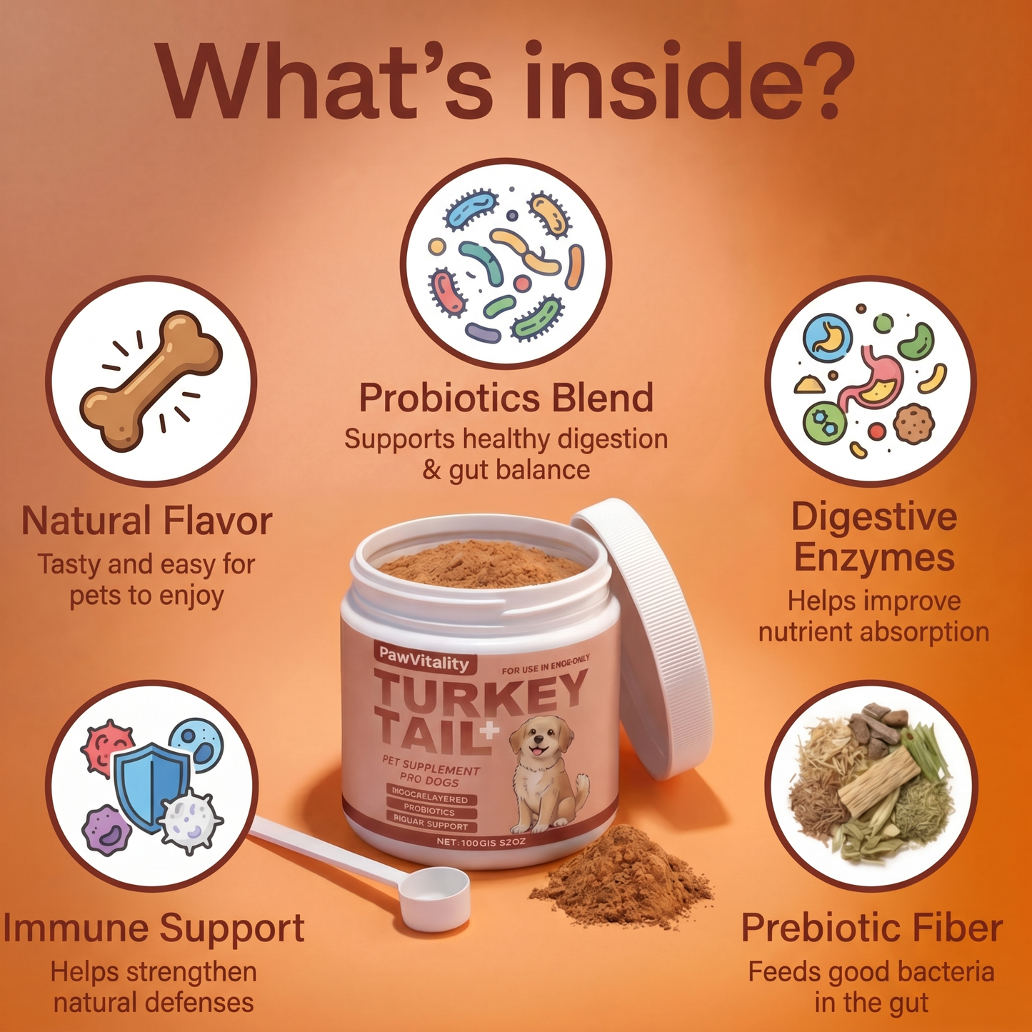 Paw Vitality® Premium Turkey Tail