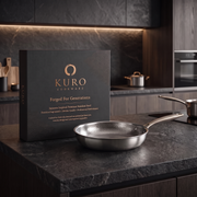 Hand-Hammered Titanium Pan