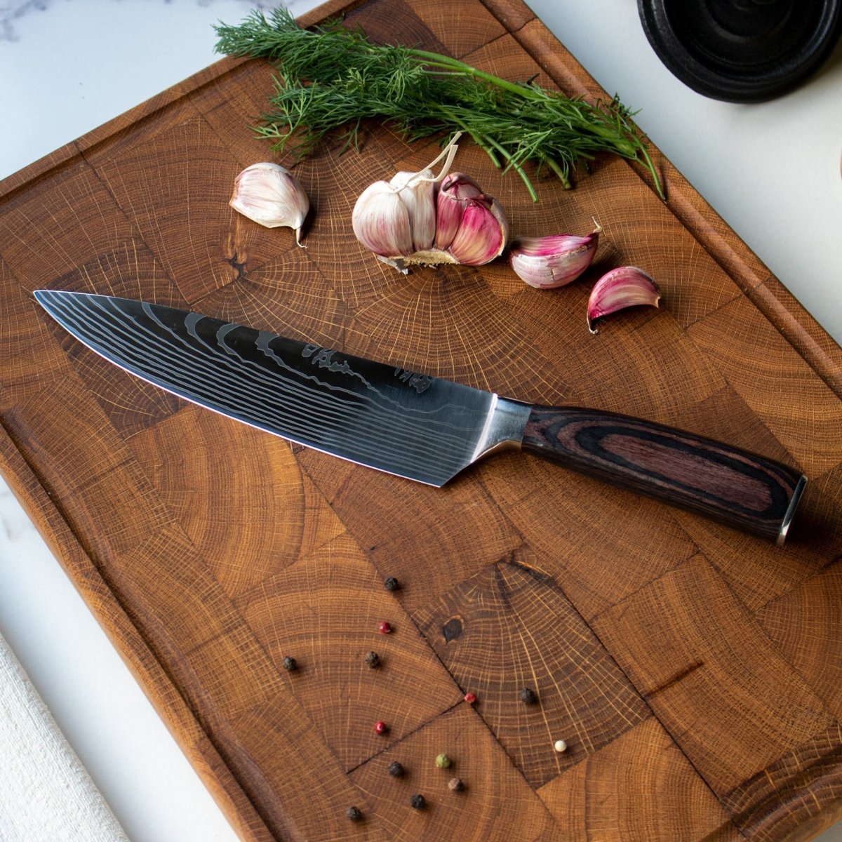 Japanese-Style Chef’s Knife – 8.1 inch (20.5 cm) Precision Blade